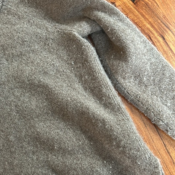 Madewell 100% cashmere optional Turtleneck Sweater - Picture 7 of 8